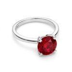 Anillo Crimson Grace – Plata Esterlina