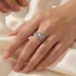 Anillo Celestial Halo – Plata Esterlina