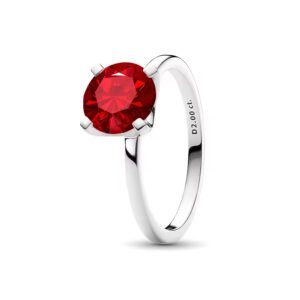 Anillo Crimson Grace – Plata Esterlina