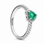 Anillo Midnight Heart – Plata Esterlina