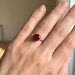 Anillo Crimson Grace – Plata Esterlina