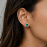 Aretes Forest Luxe - Plata Esterlina
