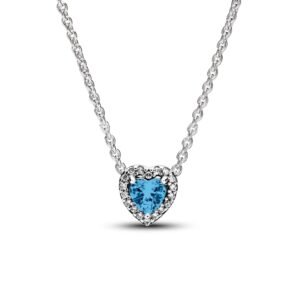 Collar Azure Heart - Plata Esterlina