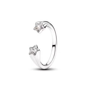 Anillo Twin Star – Plata Esterlina