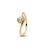 Anillo Golden Flow – Chapa De Oro 18k