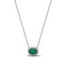 Collar Florence Esmerald - Plata Esterlina