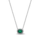 Collar Florence Esmerald - Plata Esterlina