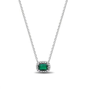 Collar Florence Esmerald - Plata Esterlina